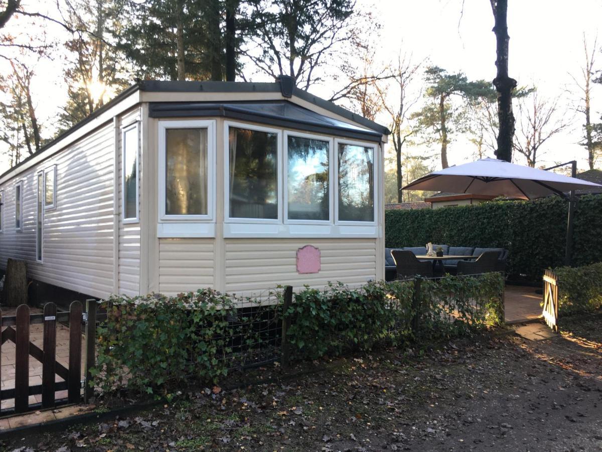 Prachtige Luxe Chalet Op De Veluwe Nabij โฮนเดอร์โล ภายนอก รูปภาพ